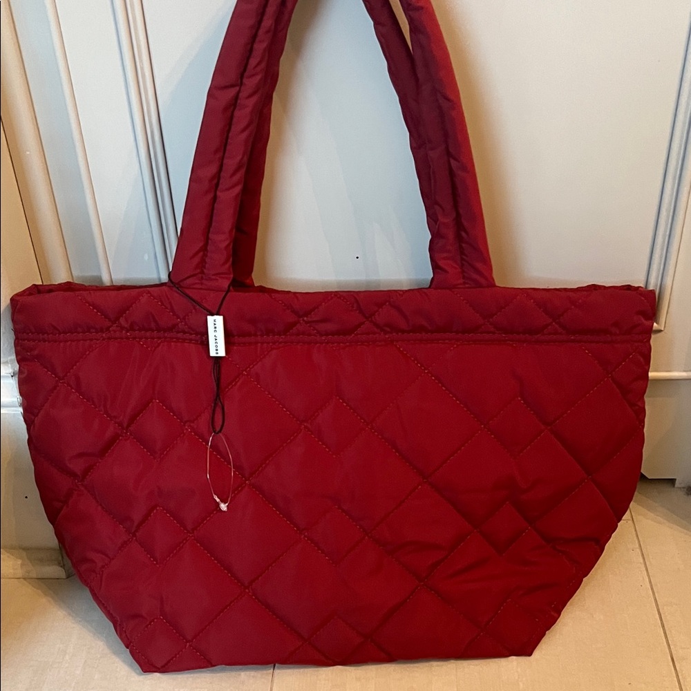 Marc Jacobs Quilted Burgundy Tote (NWOT) - Picture 7 of 7
